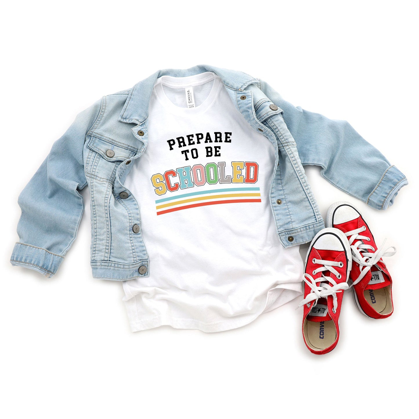 Prepare To Be Schooled | Youth Graphic Short Sleeve Tee