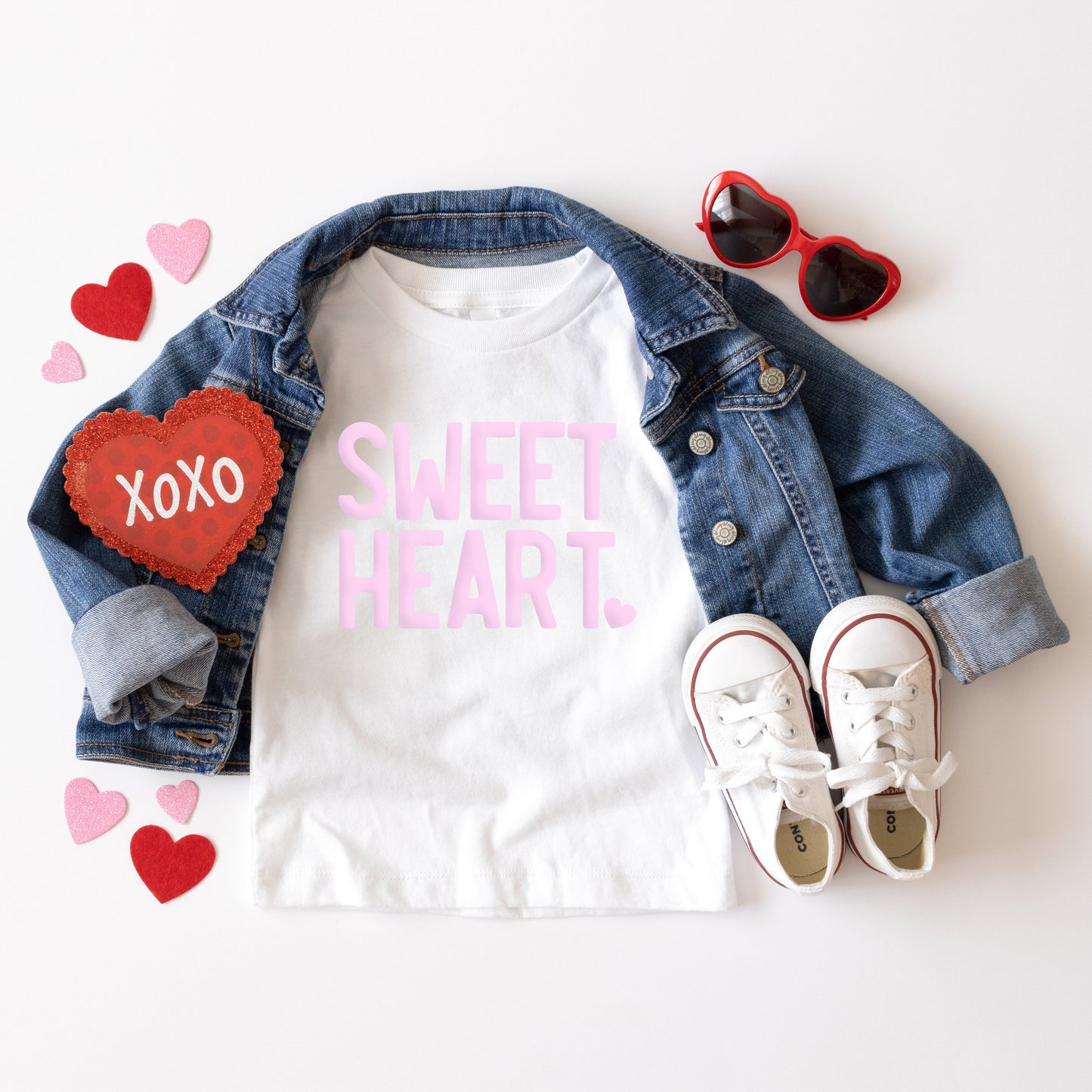Sweetheart Puff Print | Toddler Graphic Short Sleeve Tee