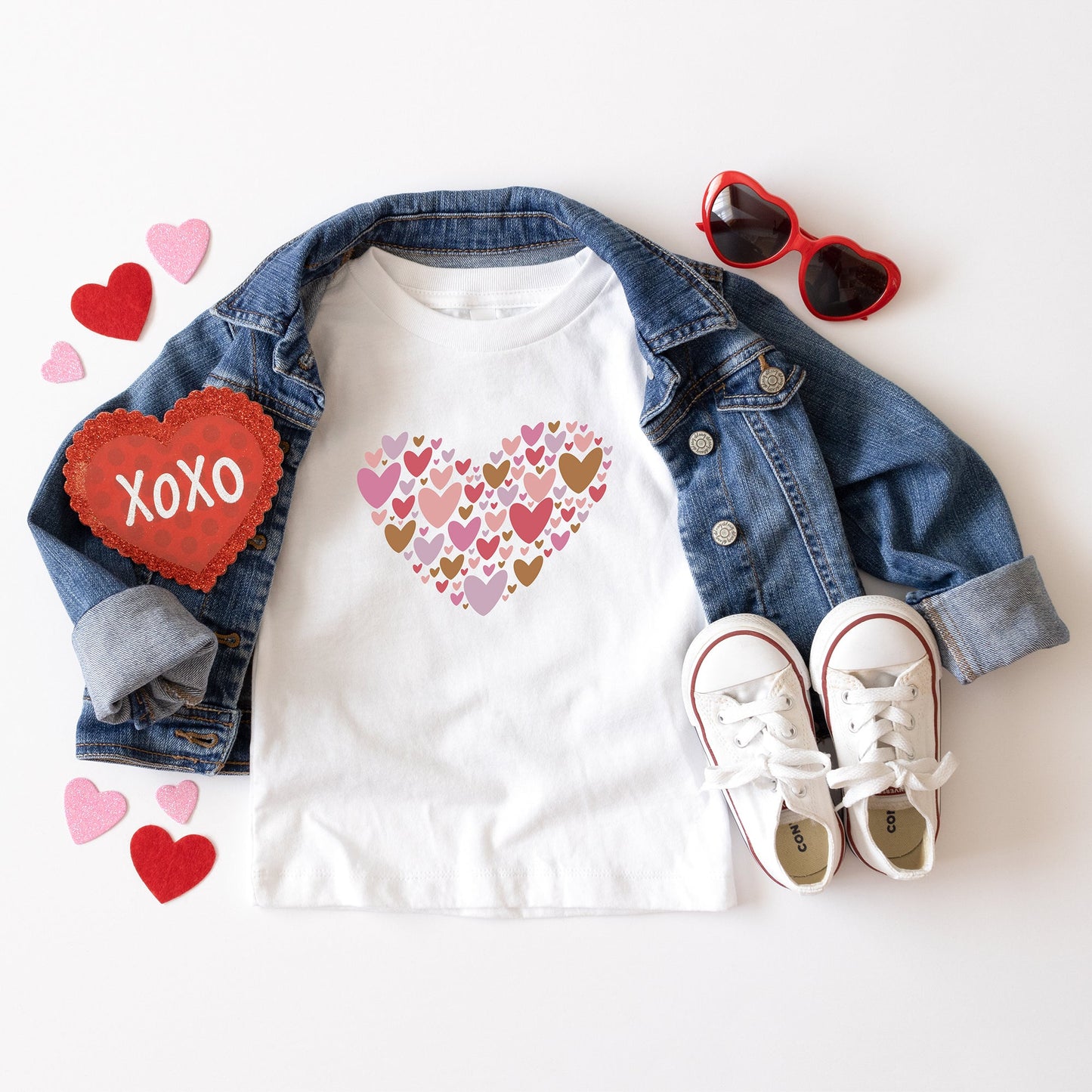 Heart Of Hearts | Toddler Short Sleeve Crew Neck