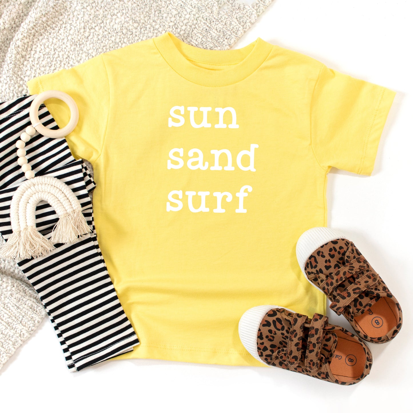 Sun Sand Surf | Toddler Short Sleeve Crew Neck