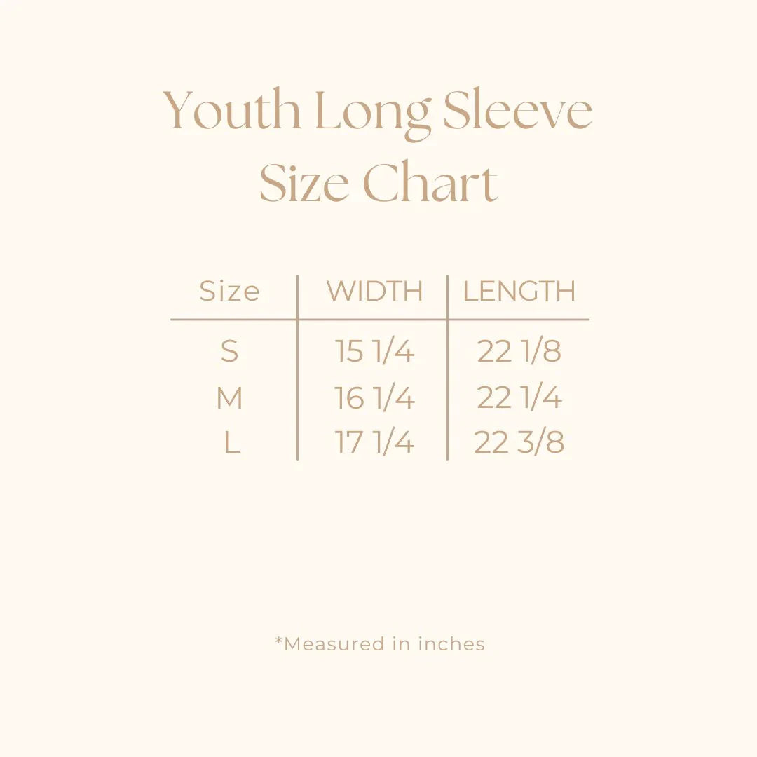 Cartoon Apple Picking Crew | Youth Graphic Long Sleeve Tee