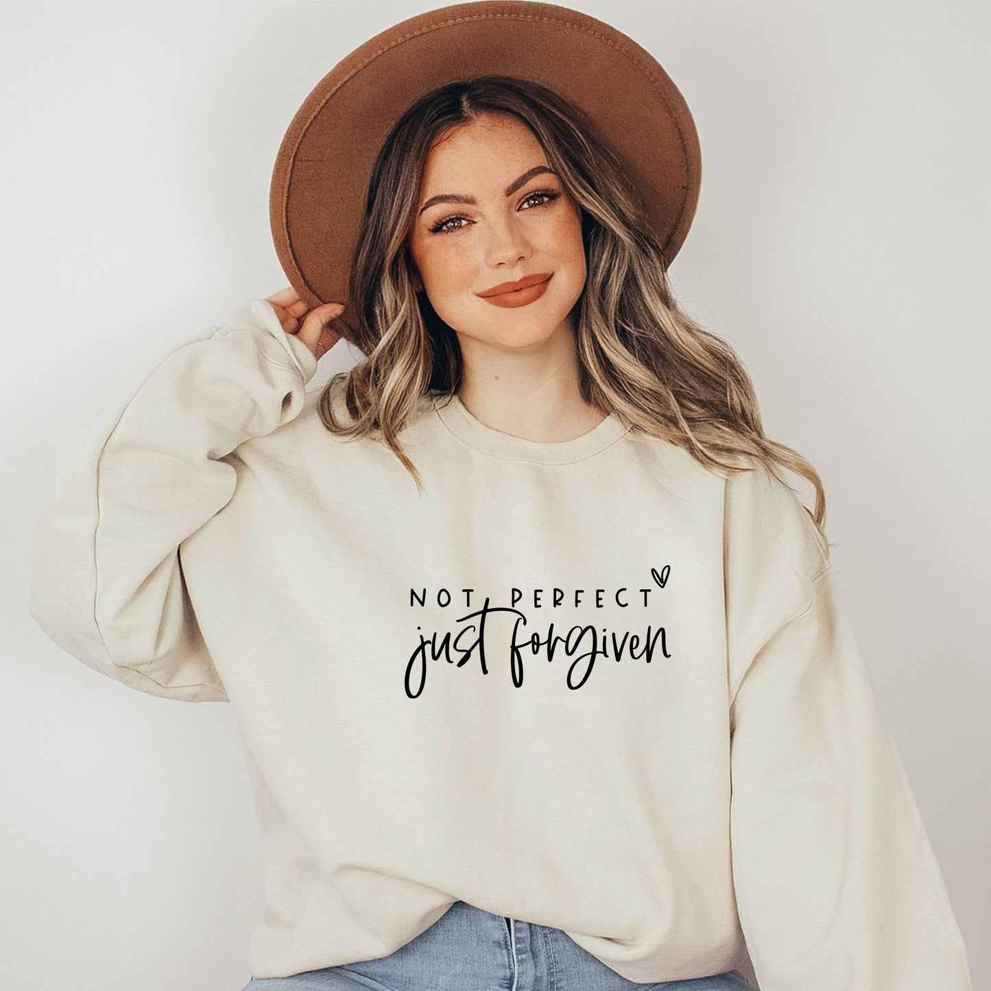 Not Perfect Just Forgiven | Sweatshirt