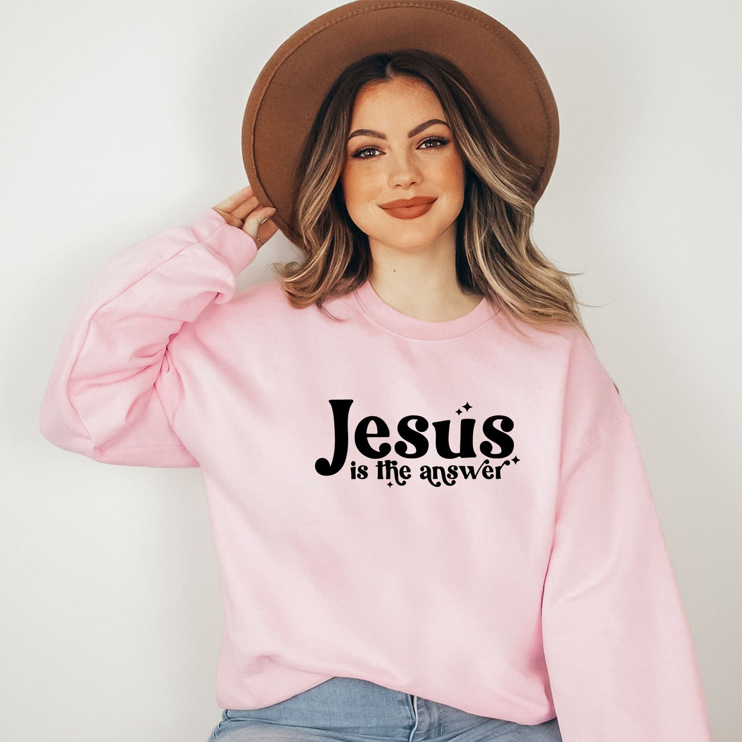 Jesus Is The Answer | Sweatshirt