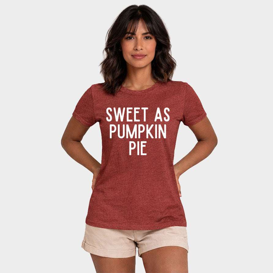 Sweet As Pumpkin Pie | Short Sleeve Graphic Tee