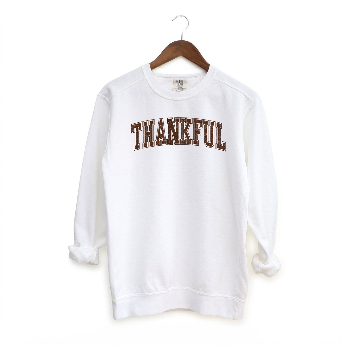 Thankful Grunge | Garment Dyed Sweatshirt