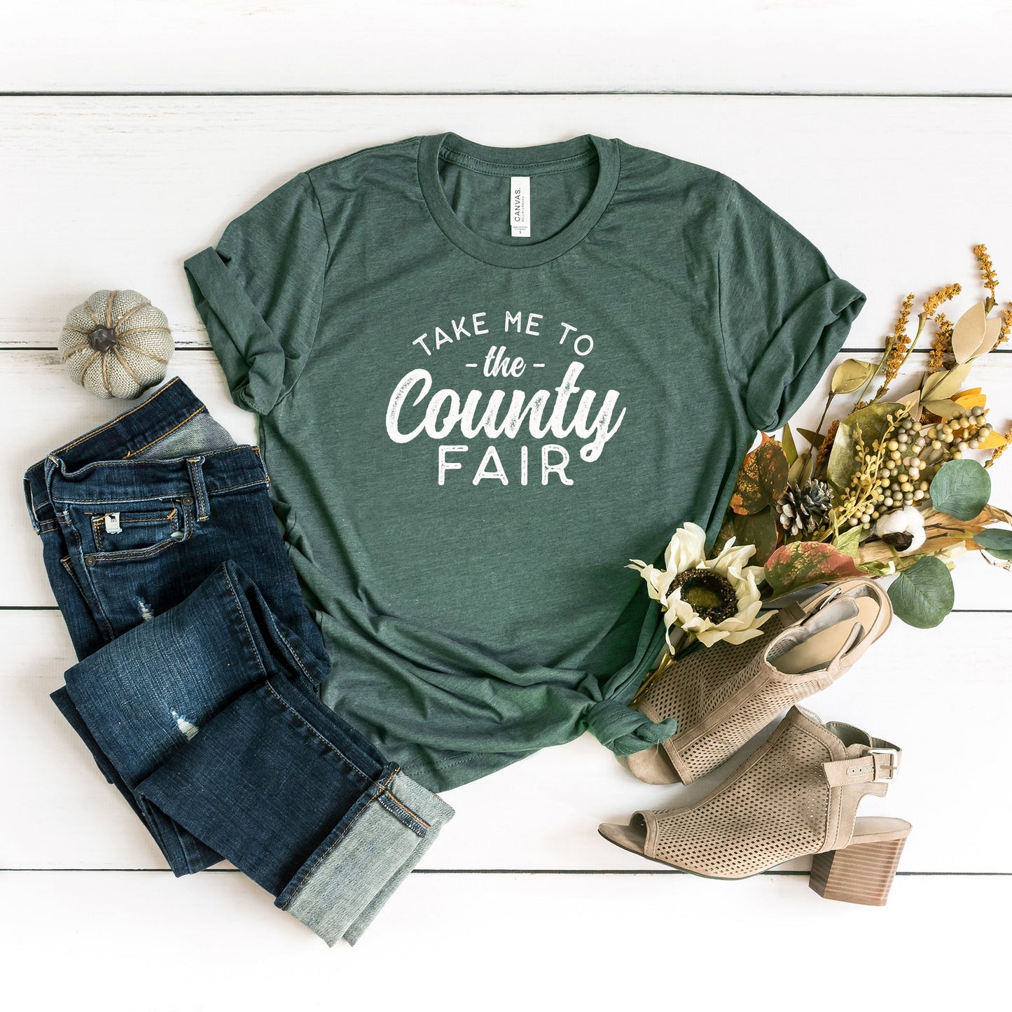 Take Me to the County Fair | Short Sleeve Crew Neck