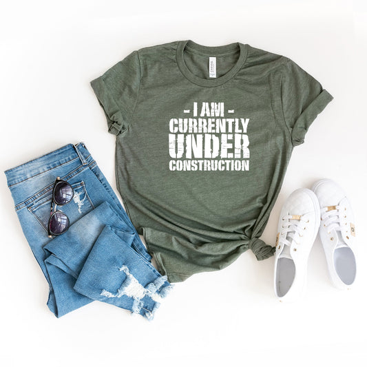 Currently Under Construction | Short Sleeve Graphic Tee