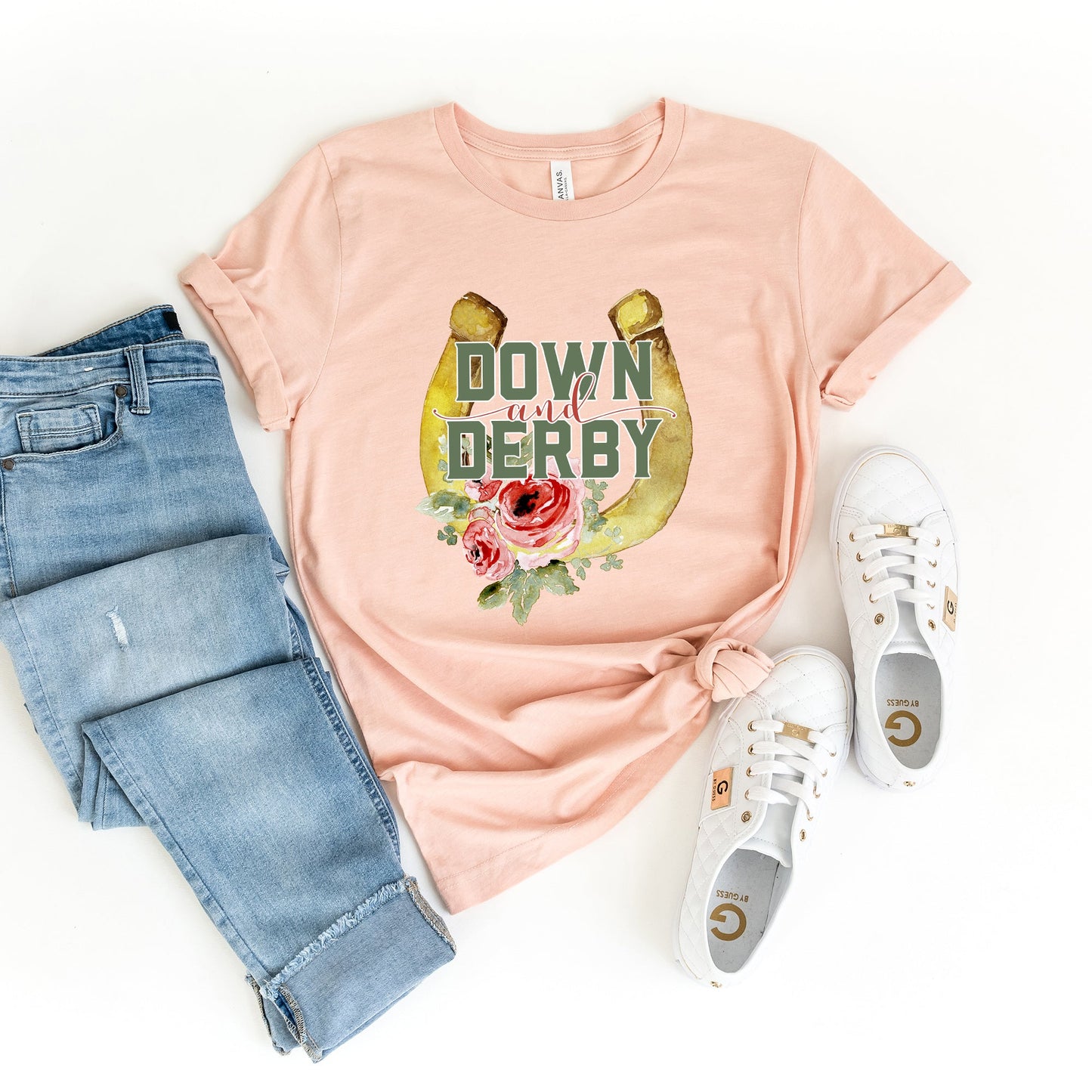 Down And Derby | Short Sleeve Crewneck