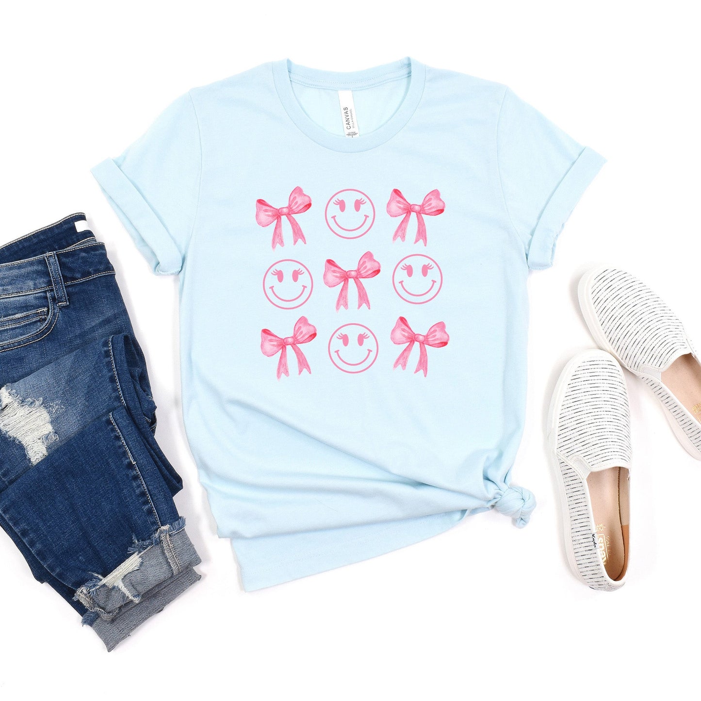 Smiley Face Coquette Chart | Short Sleeve Graphic Tee