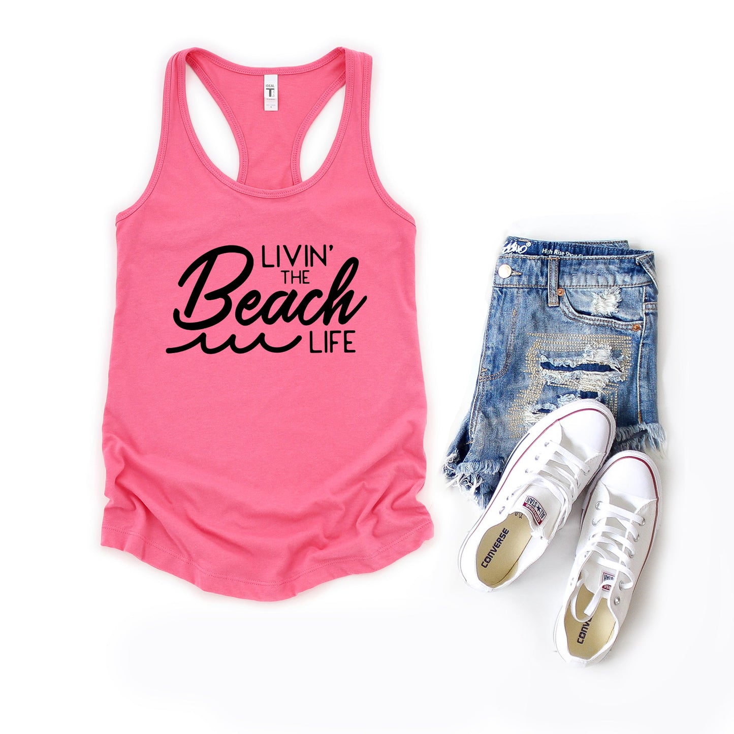 Livin' The Beach Life | Racerback Tank