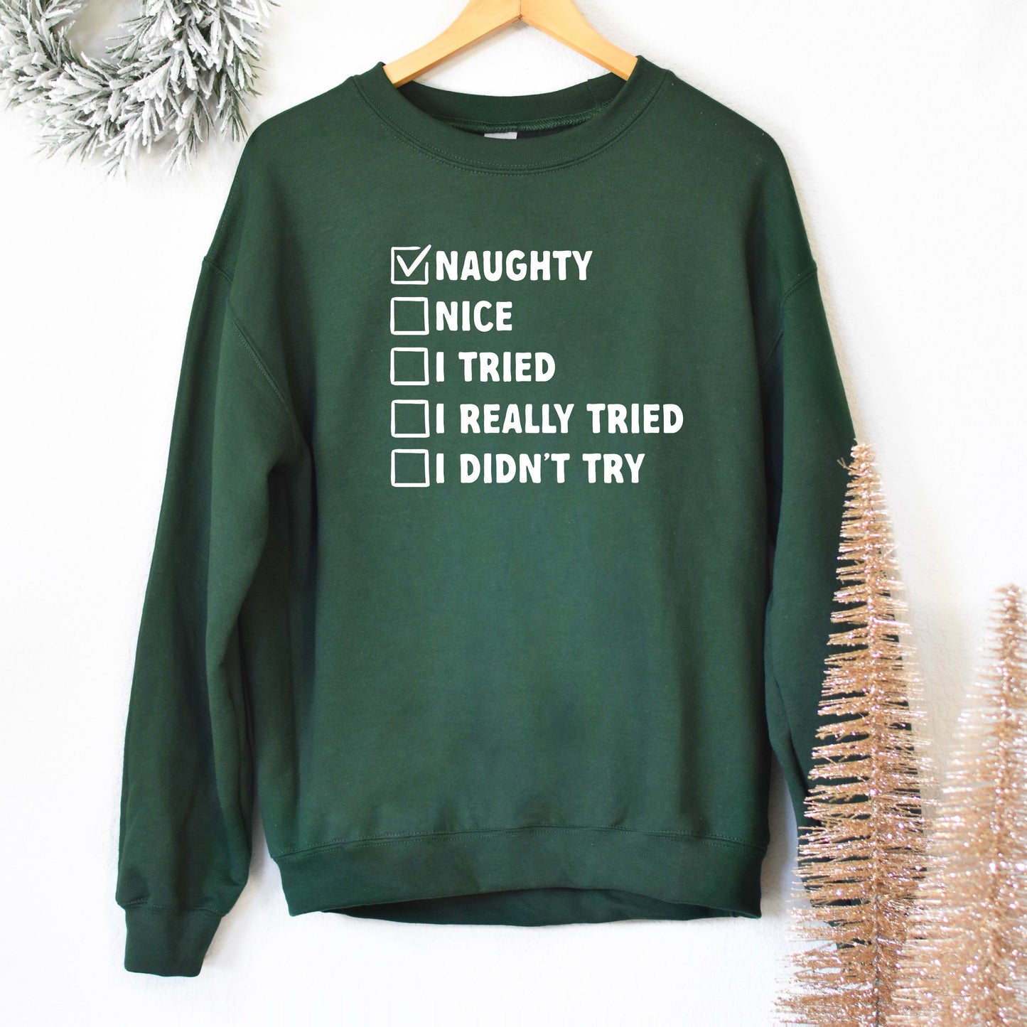Naughty Nice List | Sweatshirt