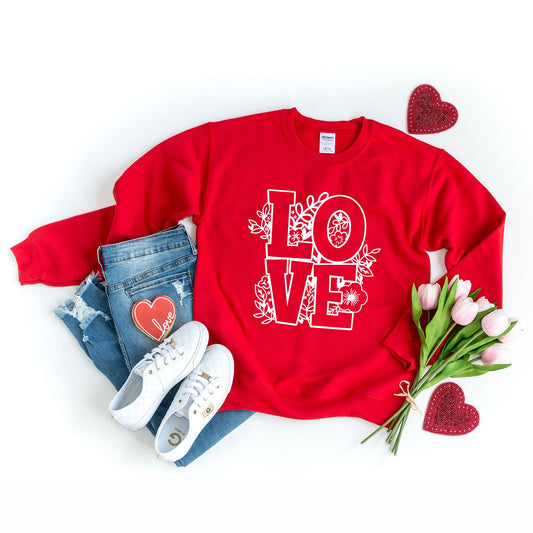 Love Floral | Sweatshirt