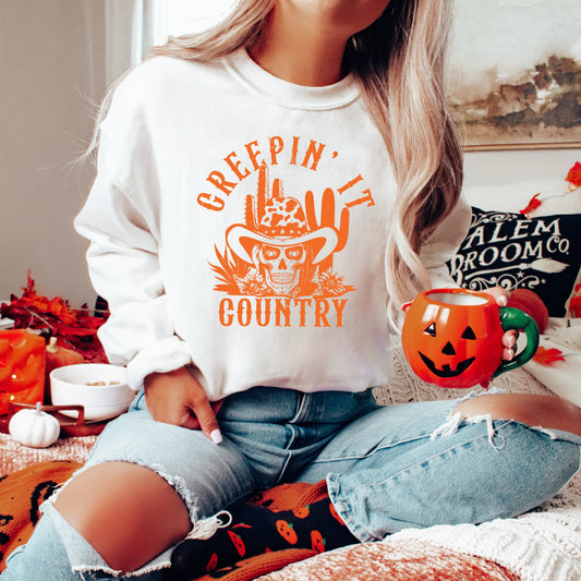 Creepin' It Country | Sweatshirt