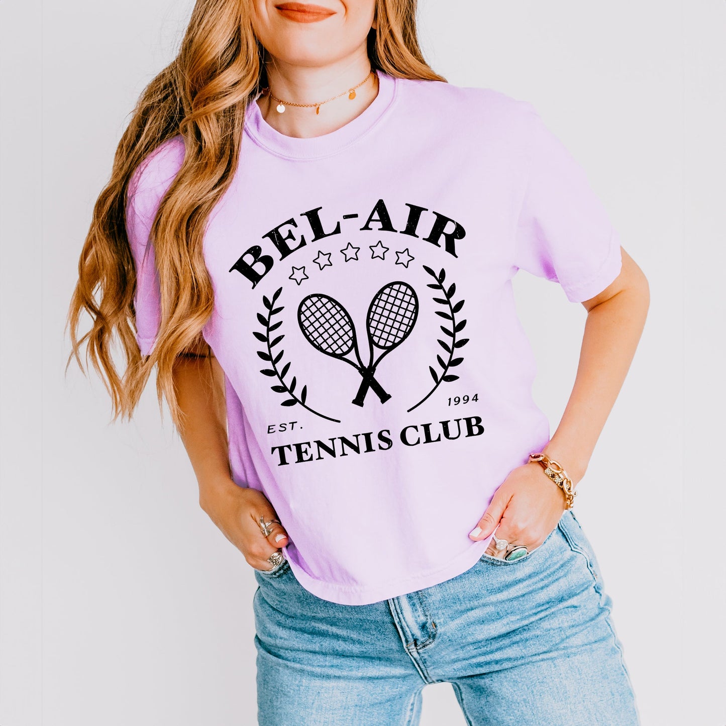 Bel Air Tennis Club | Relaxed Fit Cropped Tee