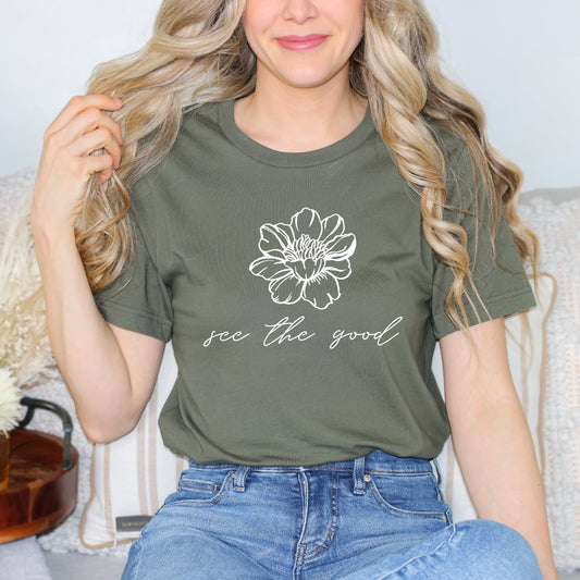 See The Good Wildflower | Short Sleeve Graphic Tee