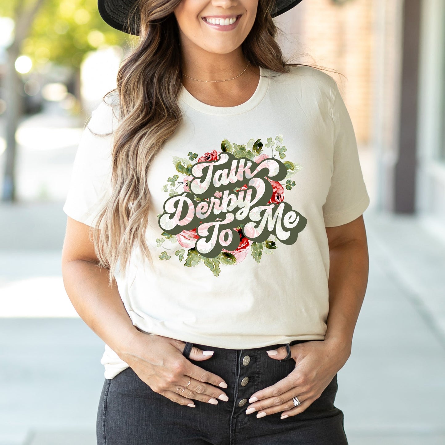 Talk Derby To Me | Short Sleeve Crewneck