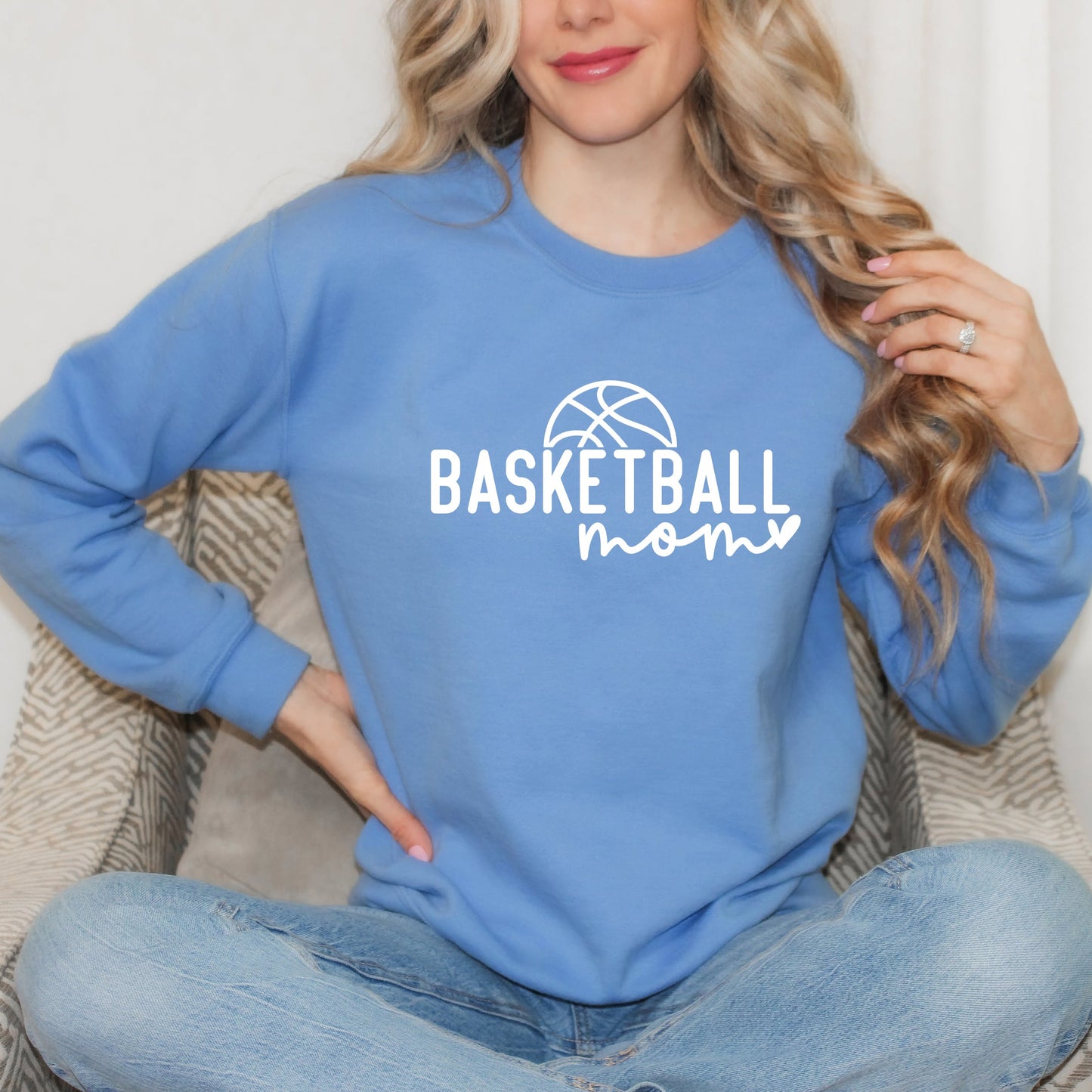 Basketball Mom Ball | Sweatshirt