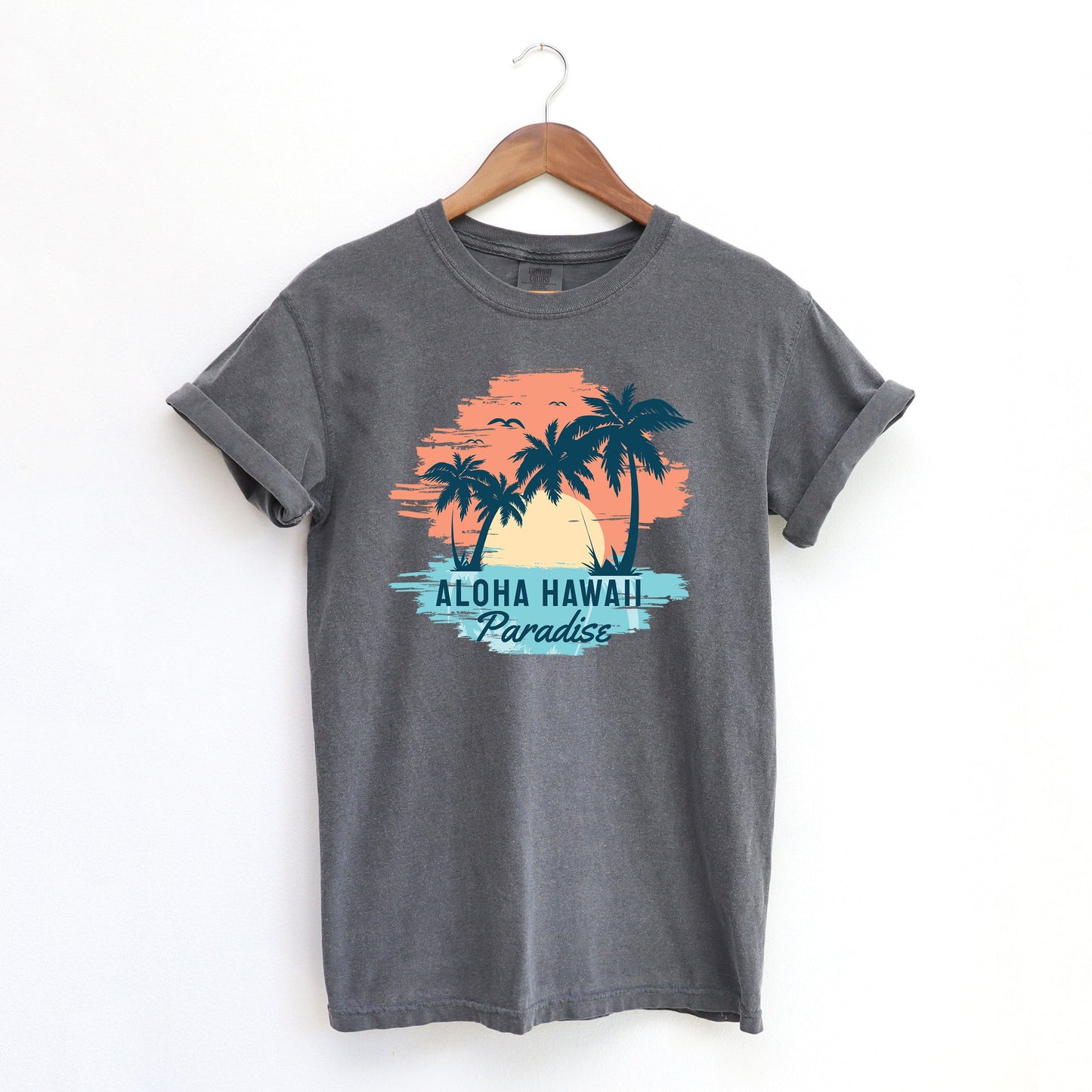 Aloha Hawaii | Garment Dyed Short Sleeve Tee