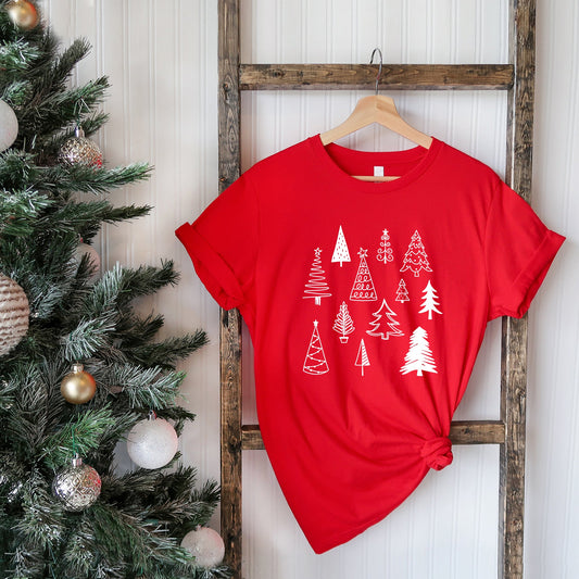 Christmas Tree Botanical | Short Sleeve Graphic Tee