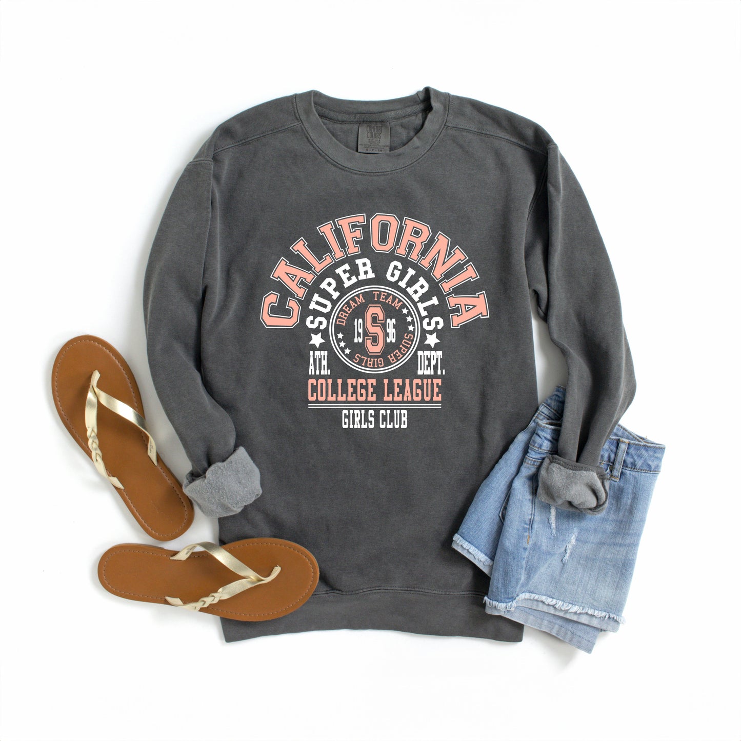 California Girls Club | Garment Dyed Sweatshirt