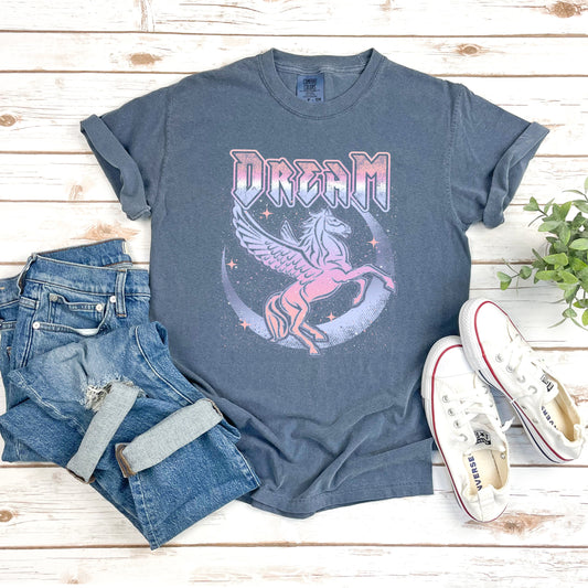 Dream Unicorn | Garment Dyed Short Sleeve Tee