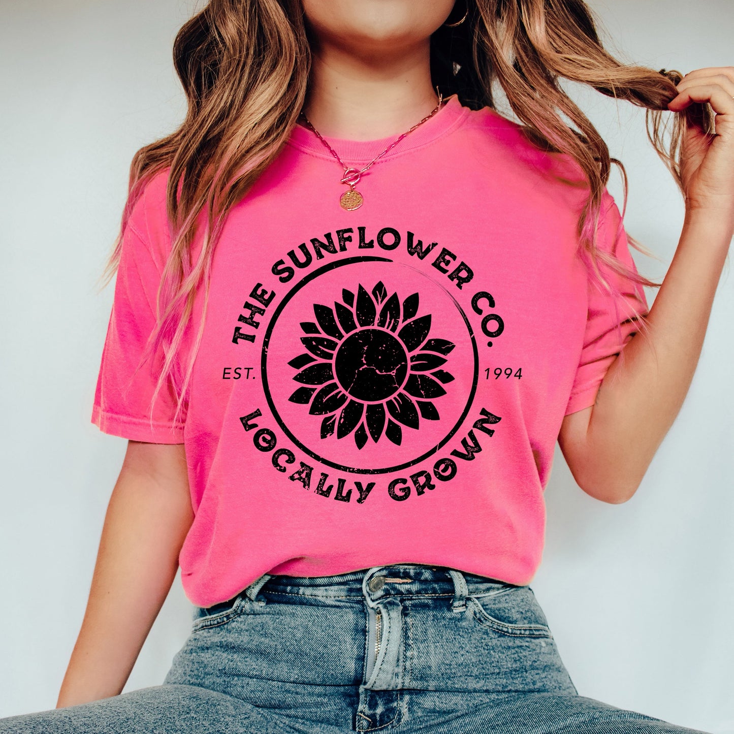 The Sunflower Company | Garment Dyed Short Sleeve Tee