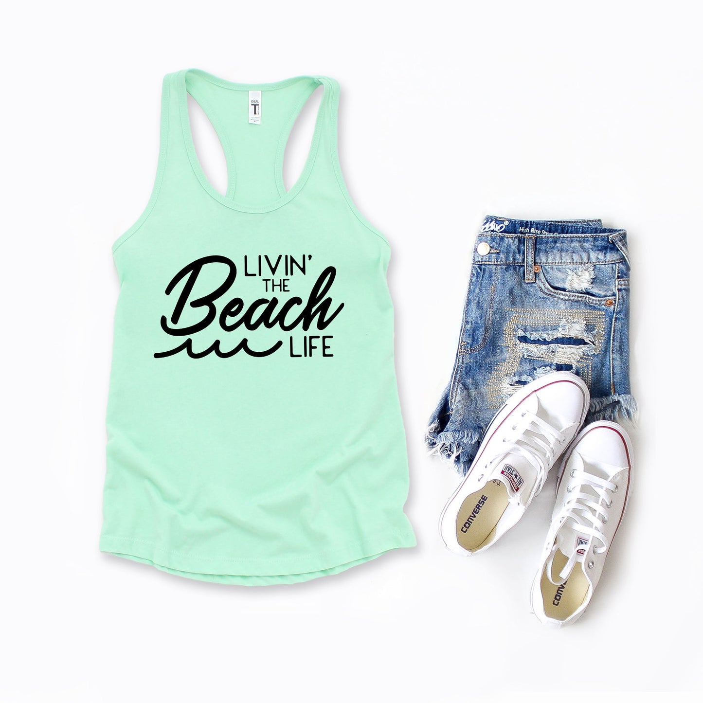 Livin' The Beach Life | Racerback Tank