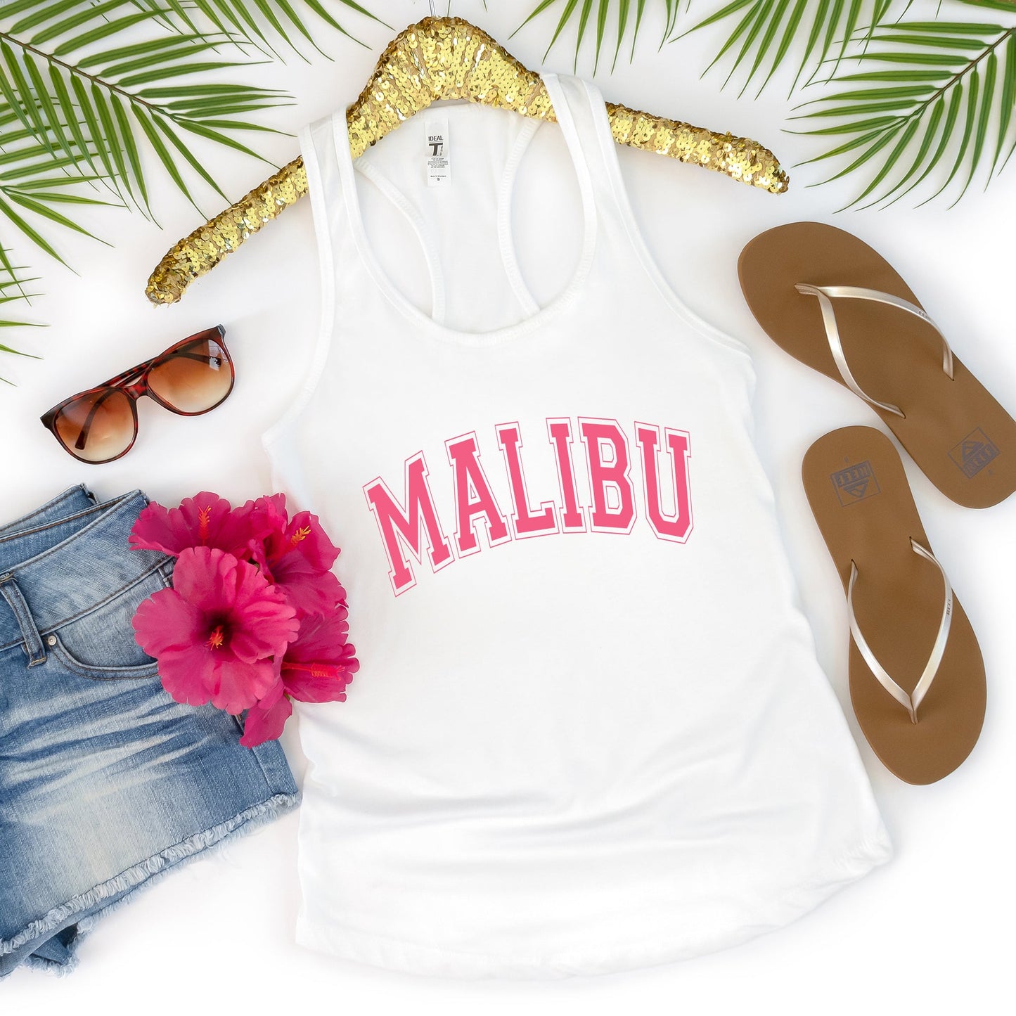 Malibu Bold | Racerback Tank