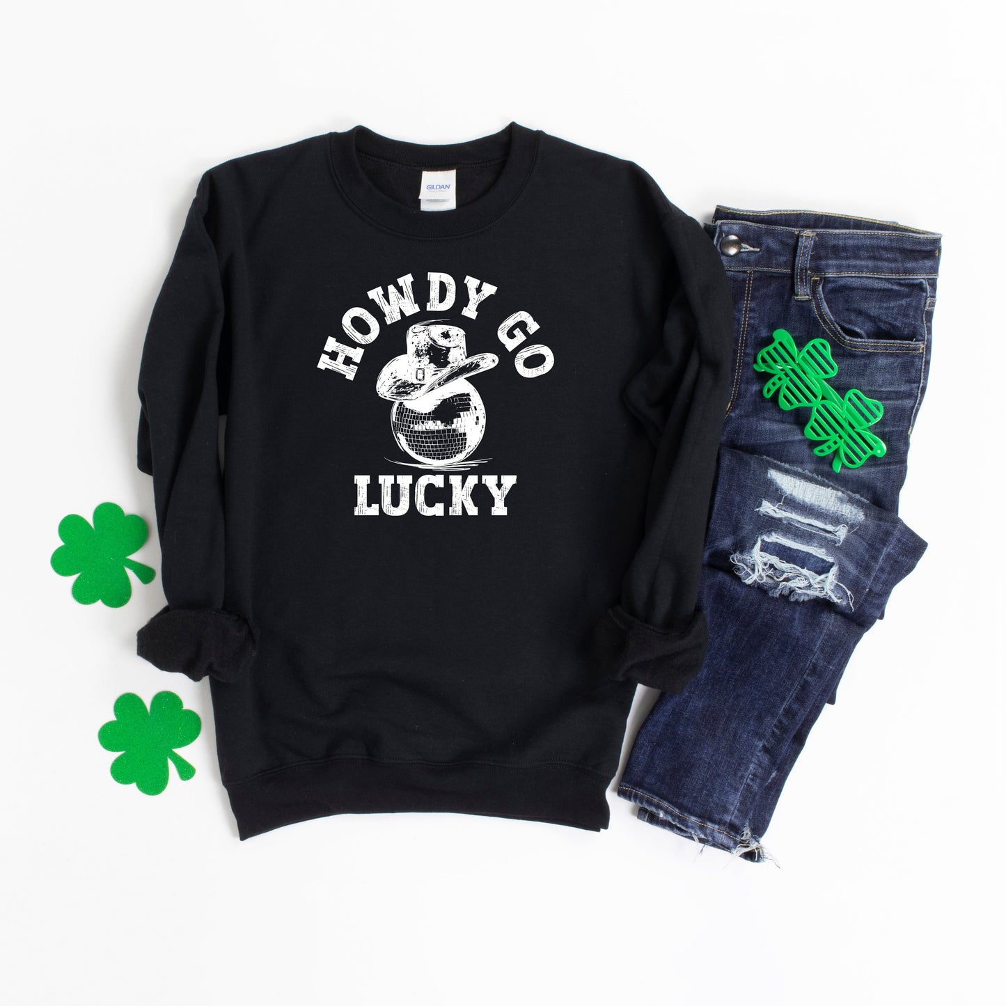 Howdy Go Lucky Disco Ball | Sweatshirt