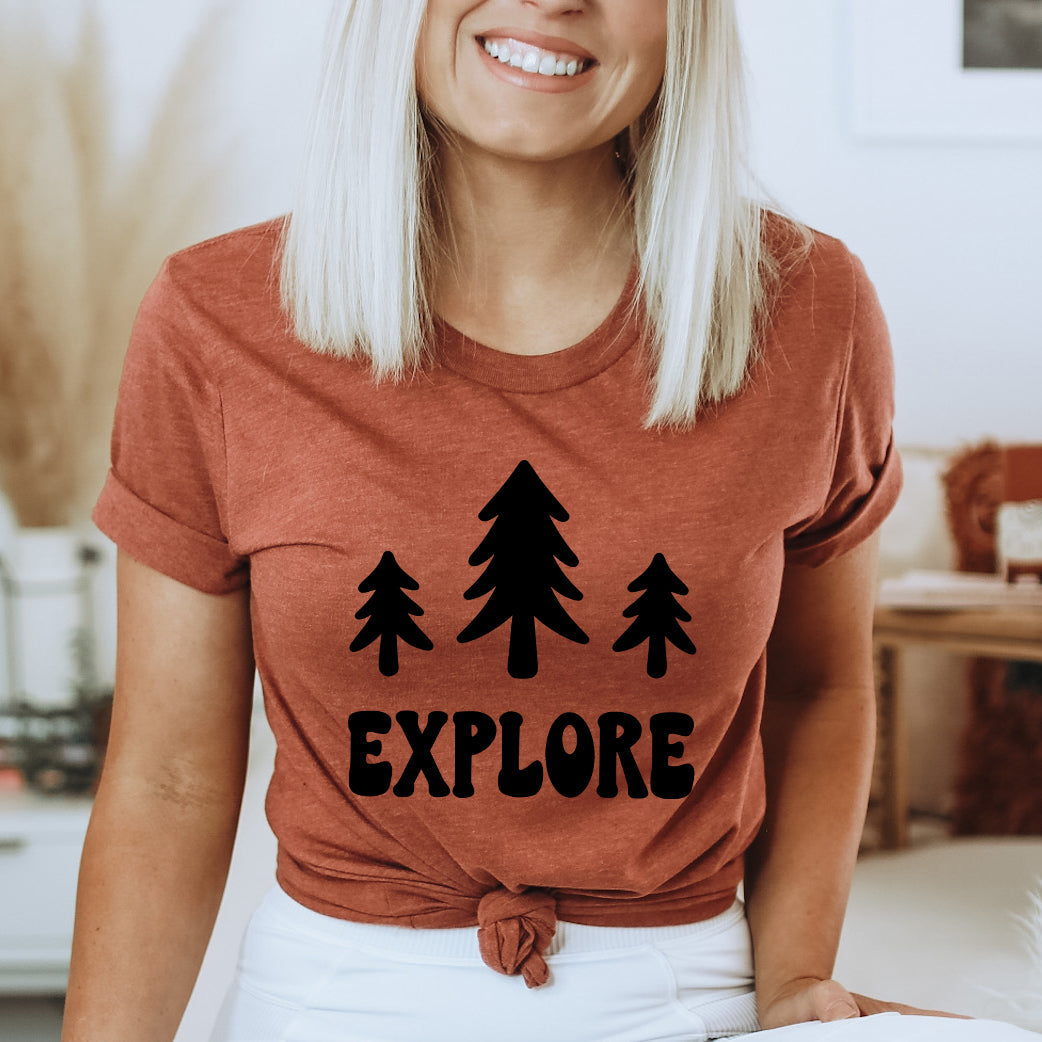 Explore Trees | Short Sleeve Graphic Tee