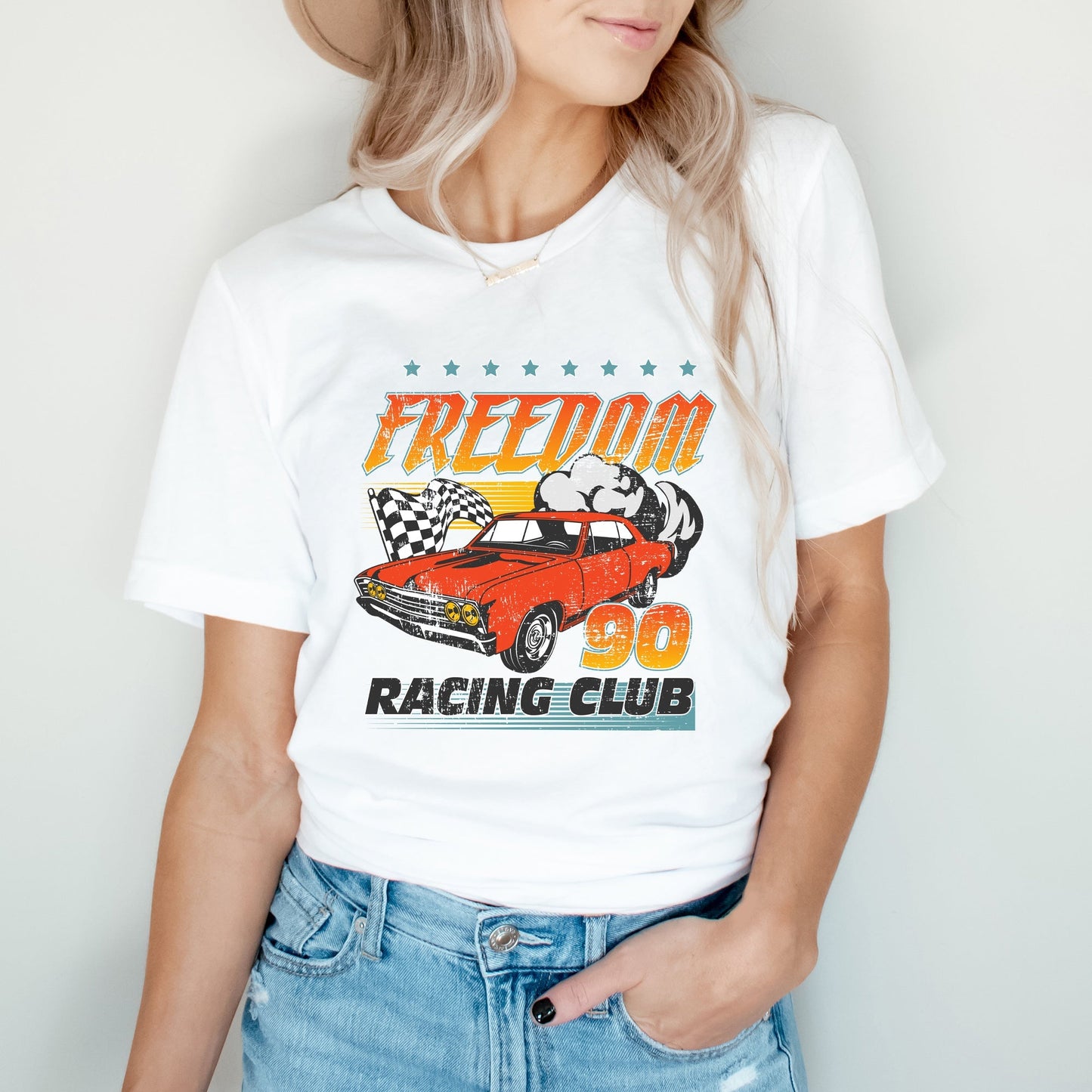 Freedom Racing Club | Short Sleeve Graphic Tee