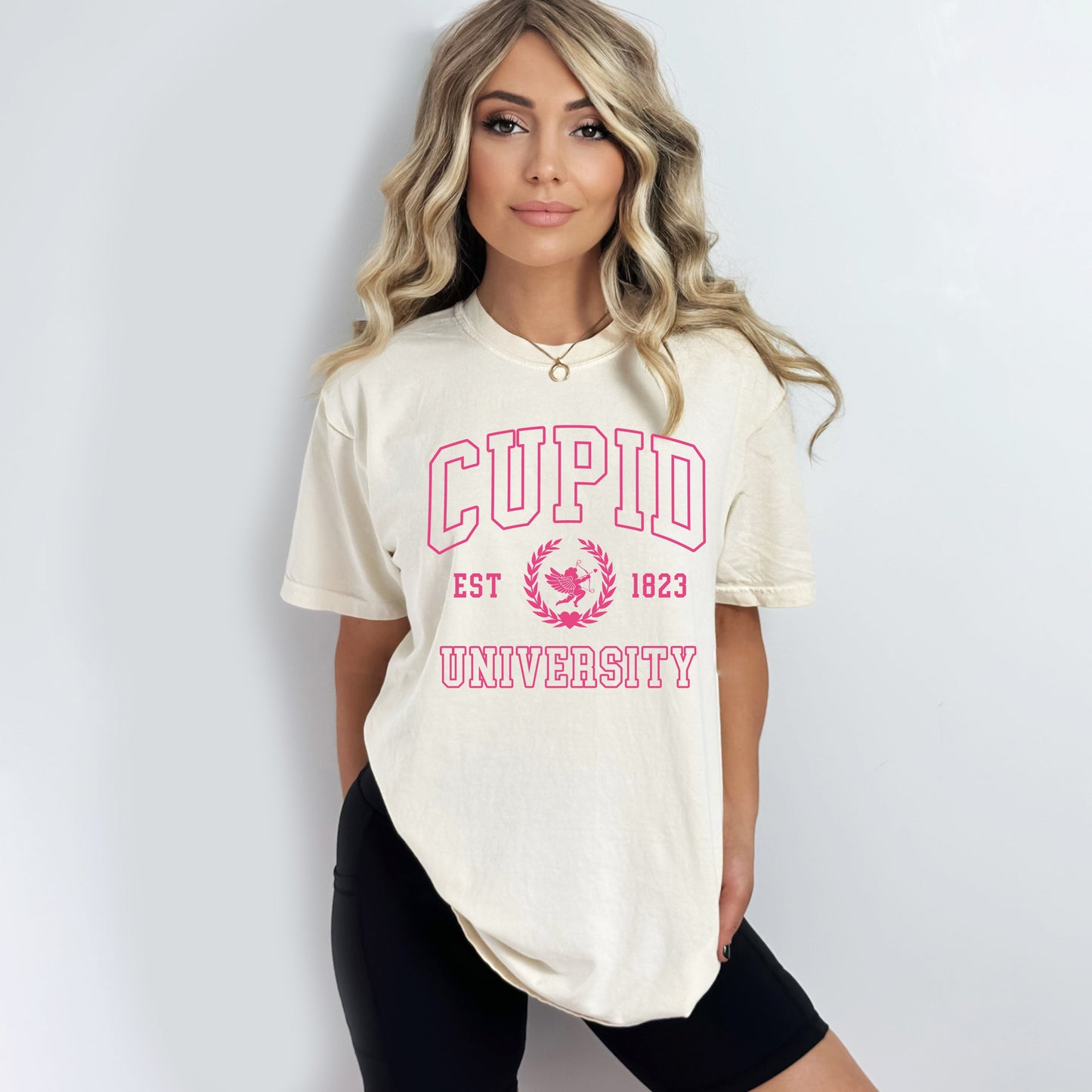 Cupid University | Garment Dyed Tee
