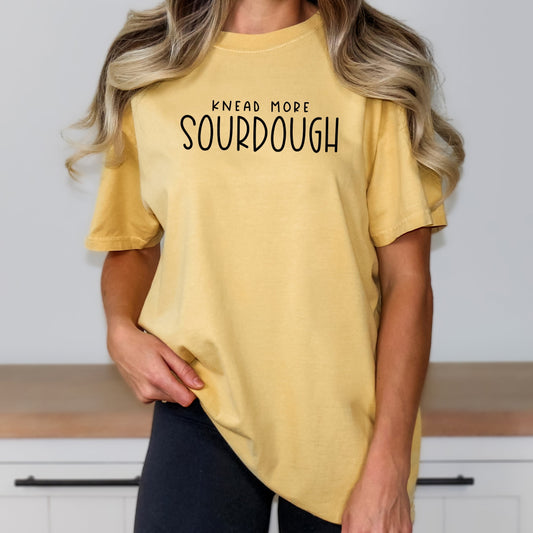 Knead More Sourdough | Garment Dyed Short Sleeve Tee