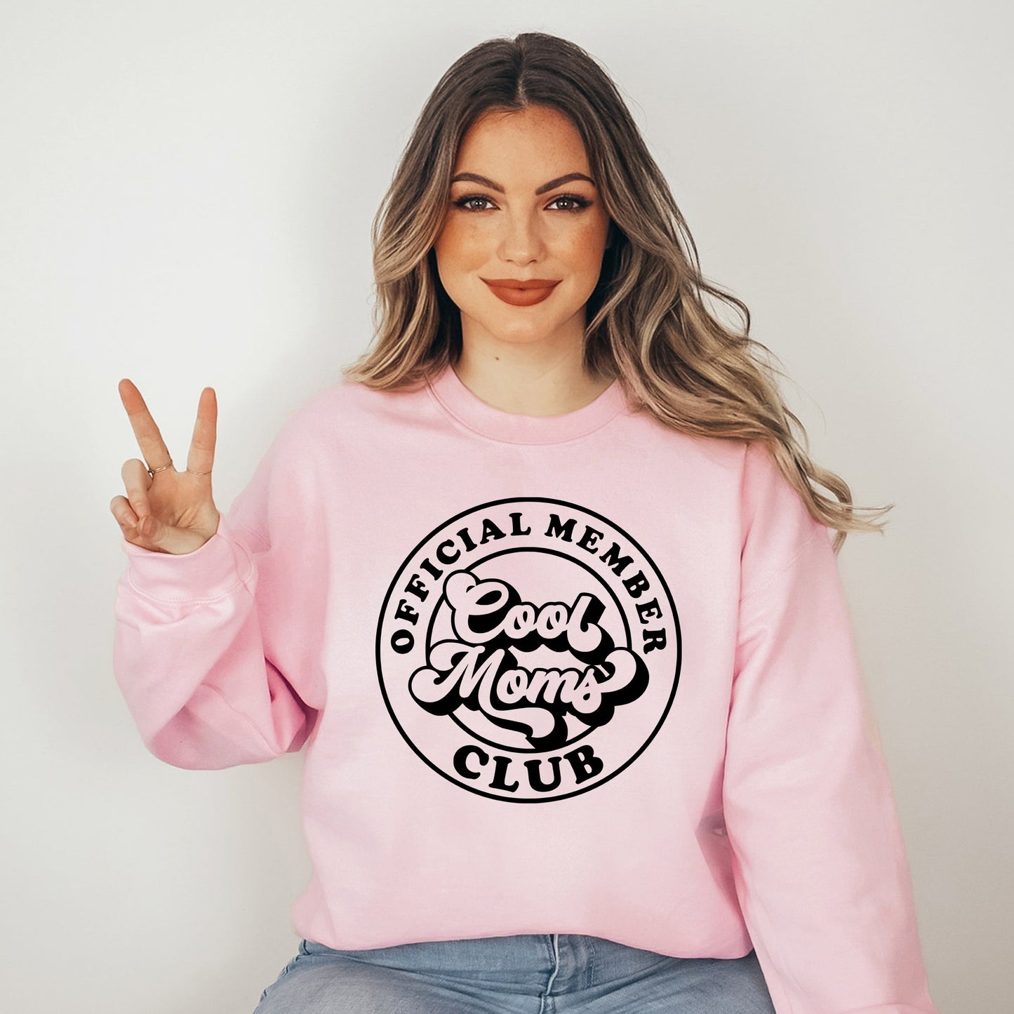 Official Member Cool Moms Club | Sweatshirt