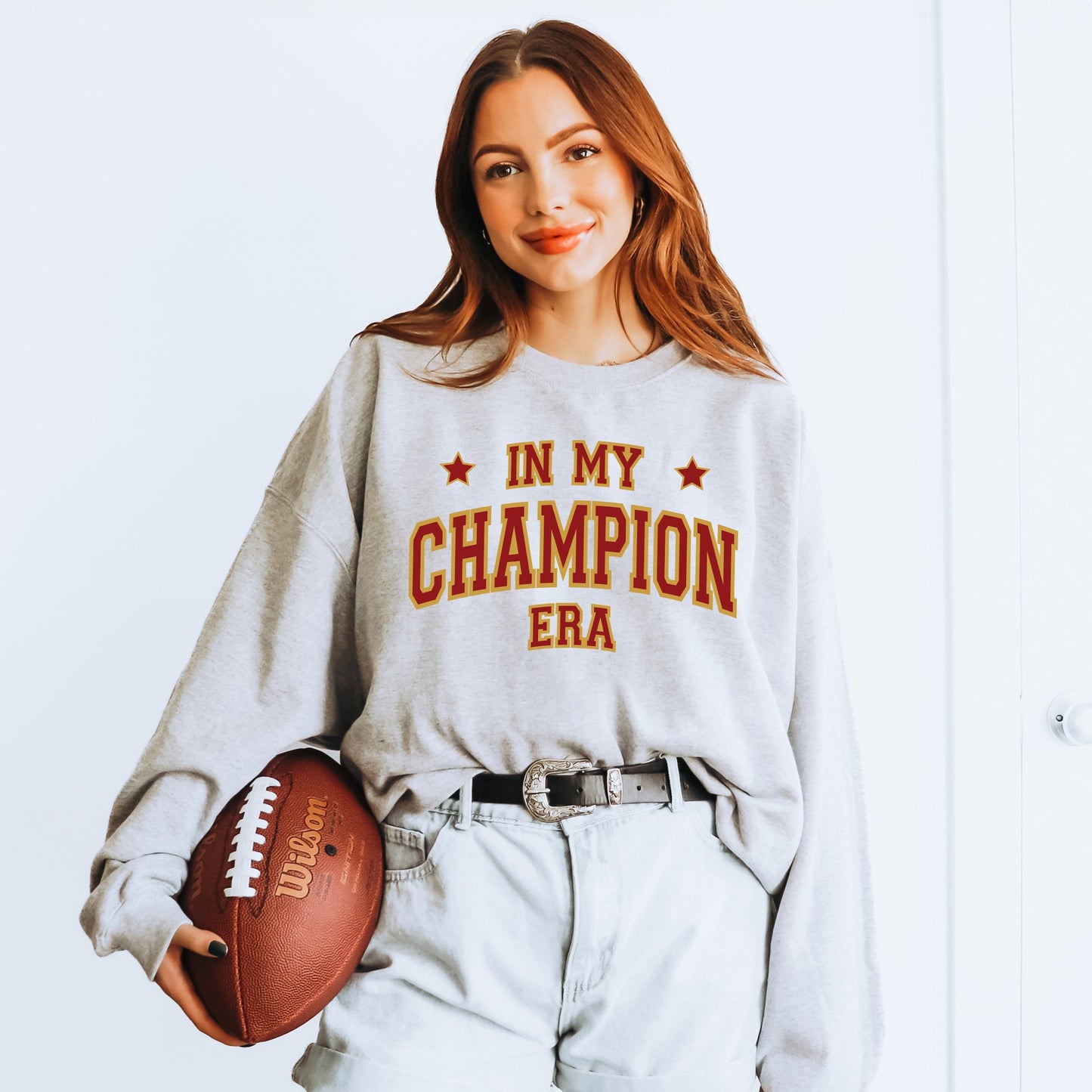 Maroon In My Champion Era | Sweatshirt