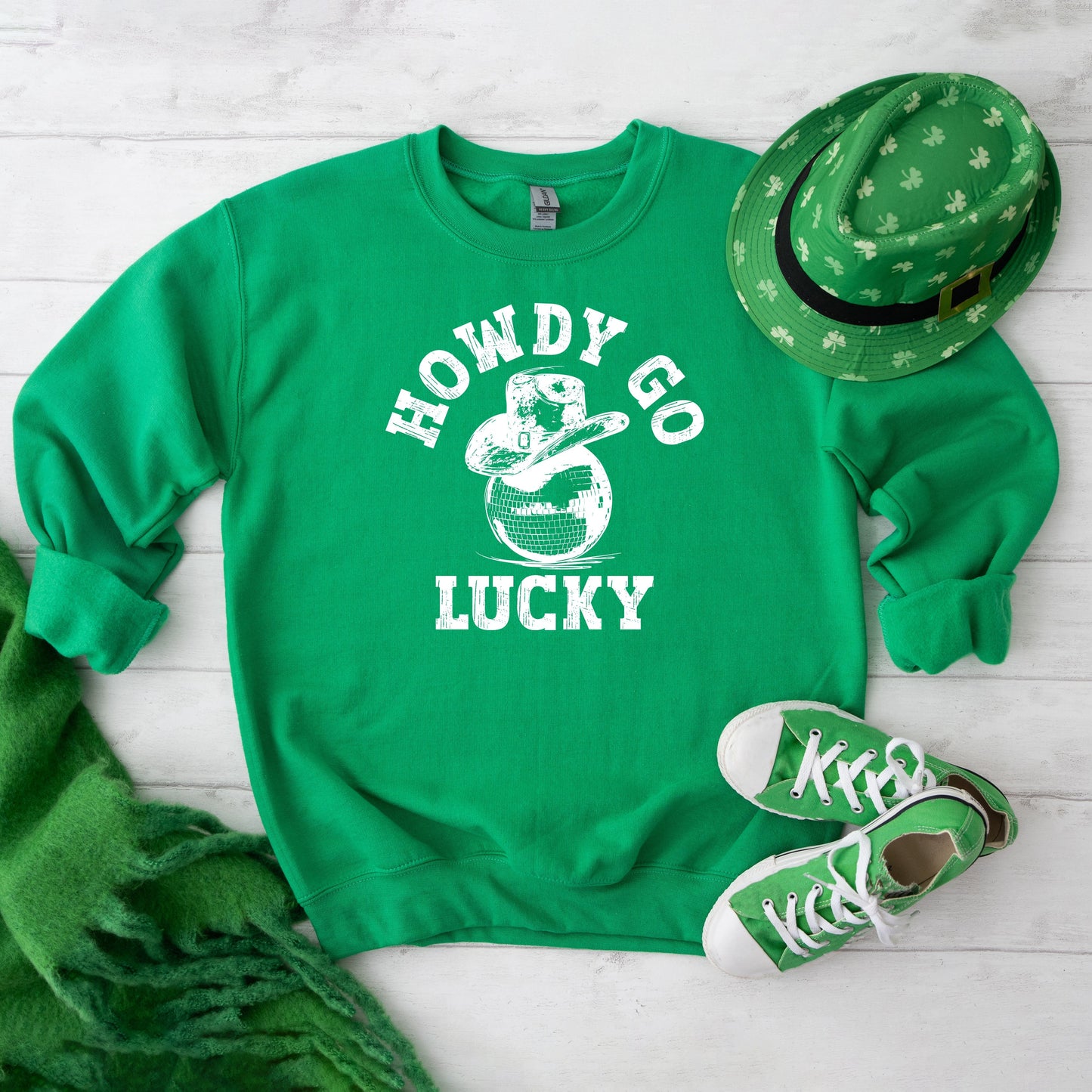 Howdy Go Lucky Disco Ball | Sweatshirt