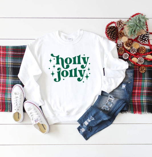 Whimsical Holly Jolly | Sweatshirt