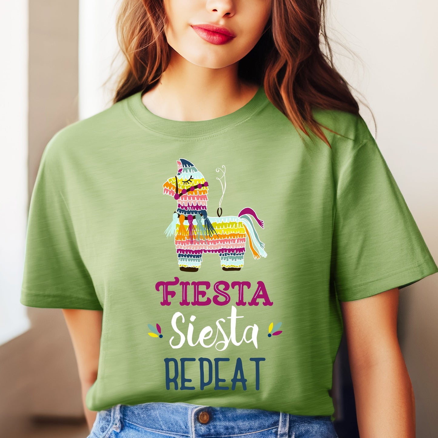 Fiesta Siesta Repeat | Short Sleeve Graphic Tee