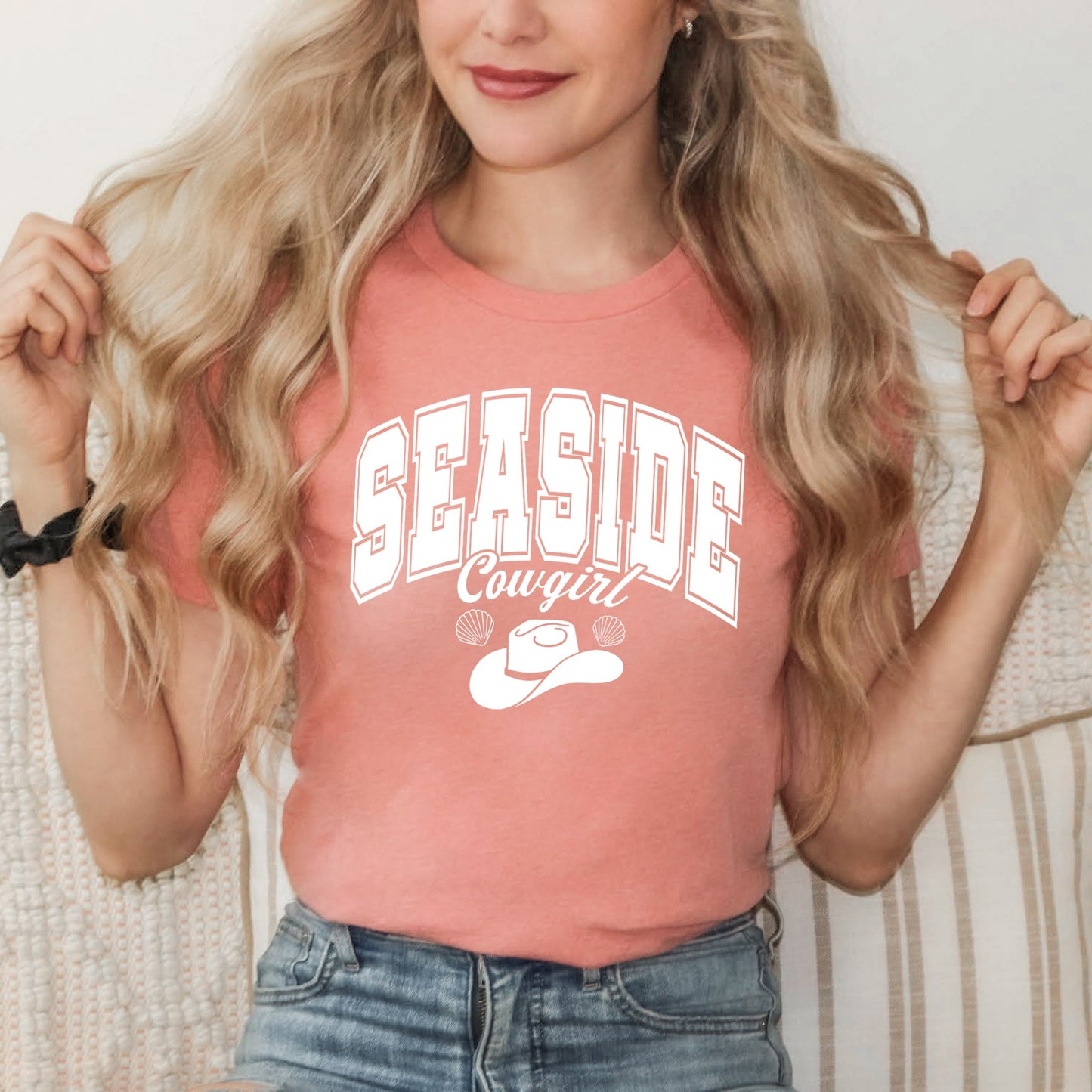 Seaside Cowgirl | Short Sleeve Graphic Tee