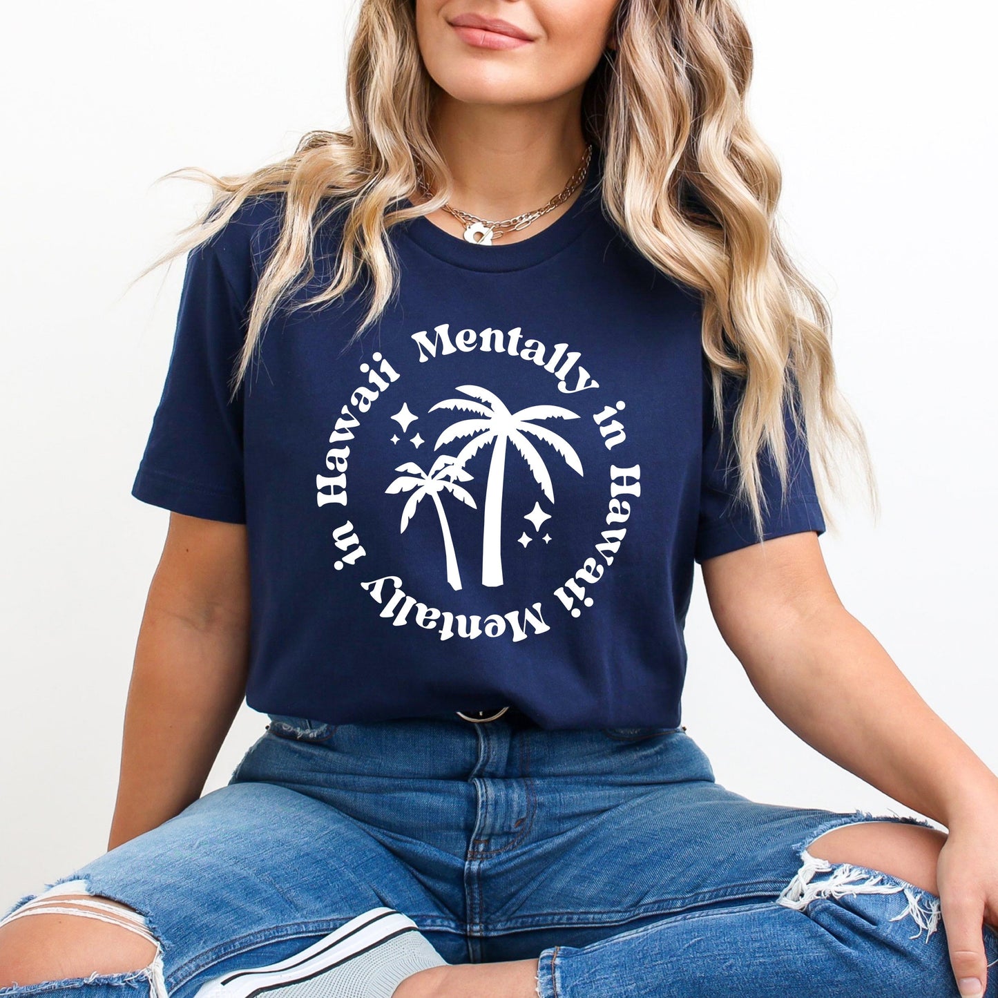 Mentally In Hawaii | Short Sleeve Graphic Tee