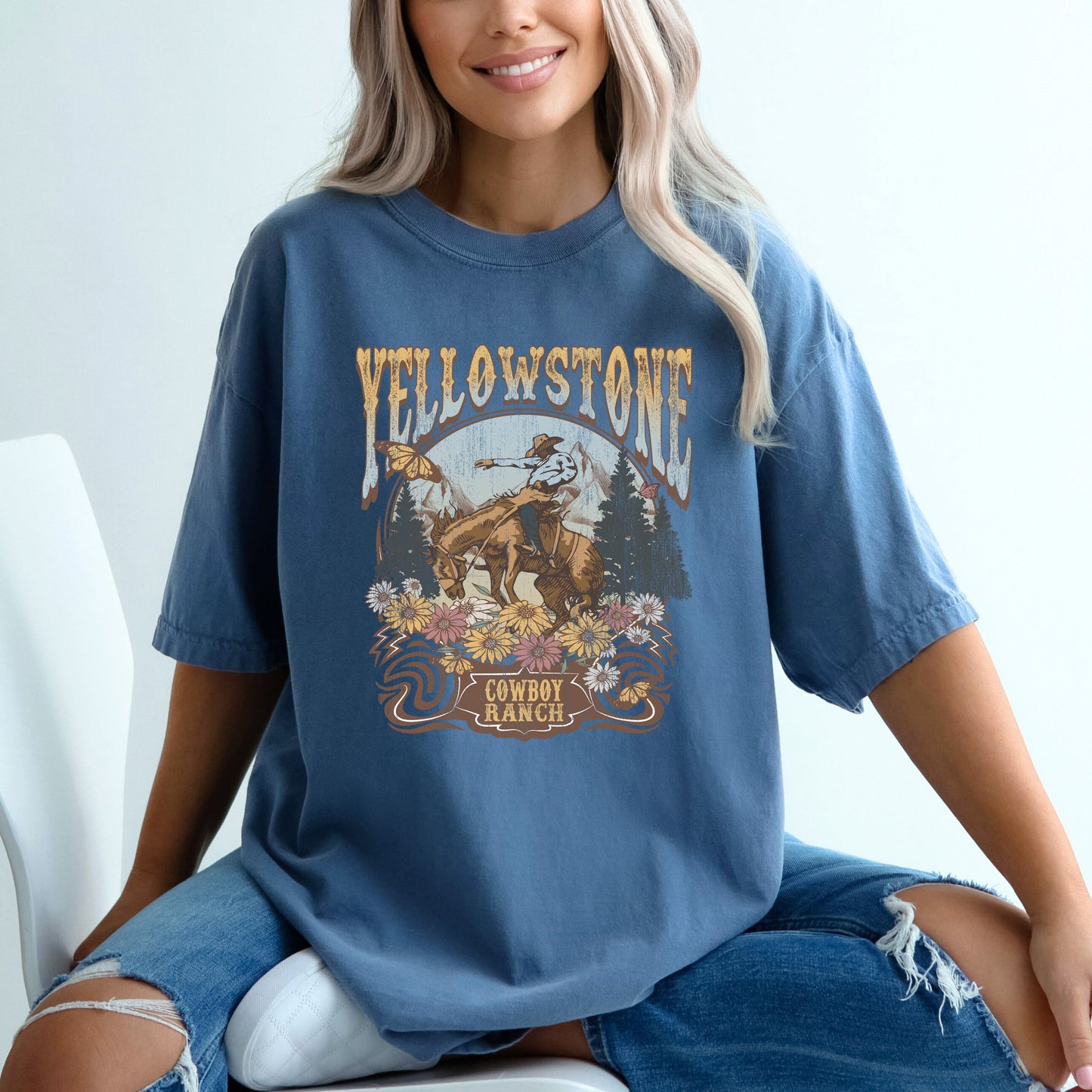 Yellowstone Cowboy Ranch | Garment Dyed Tee