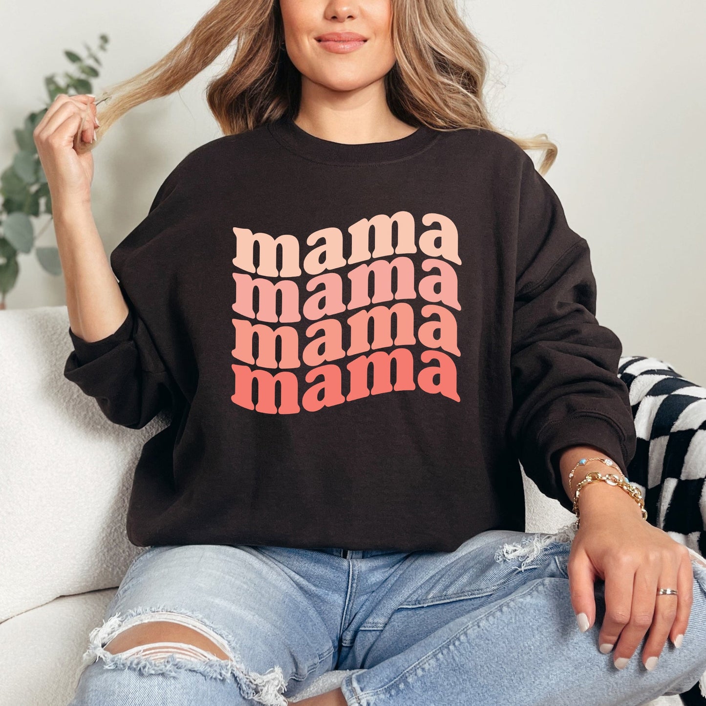 Retro Mama Wave | Sweatshirt