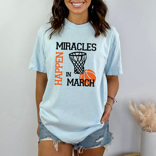 Miracles In March | Garment Dyed Short Sleeve Tee