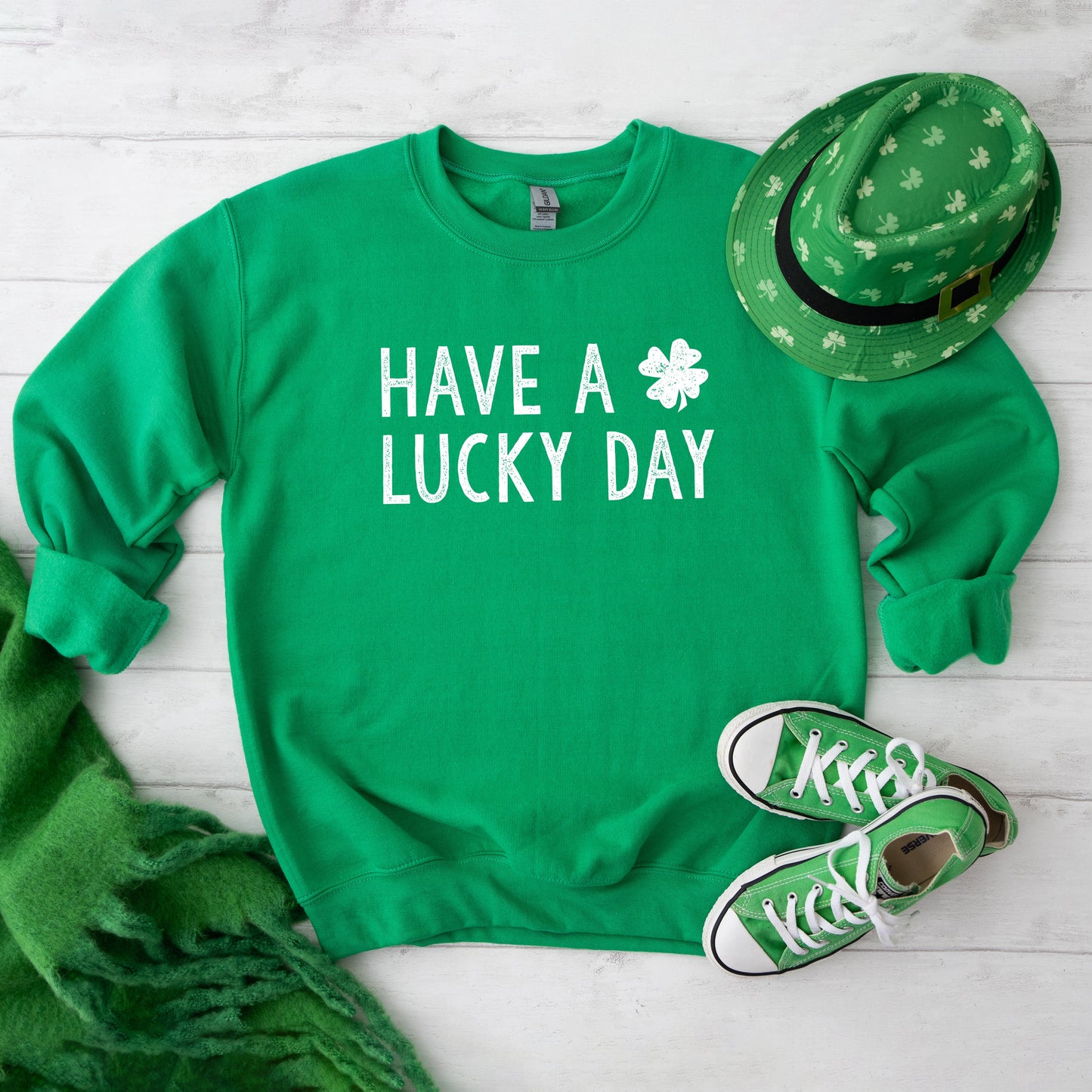 Have A Lucky Day Clover  | Sweatshirt