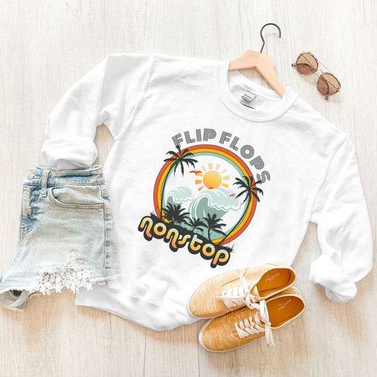 Flip Flops Nonstop | Sweatshirt