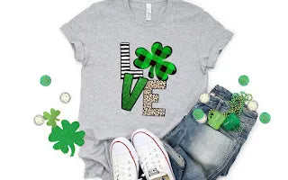 Love Shamrock | Short Sleeve Graphic Tee