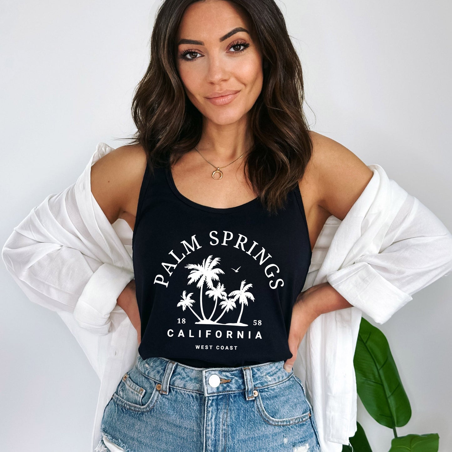 Palm Springs Palm Trees | Racerback Tank