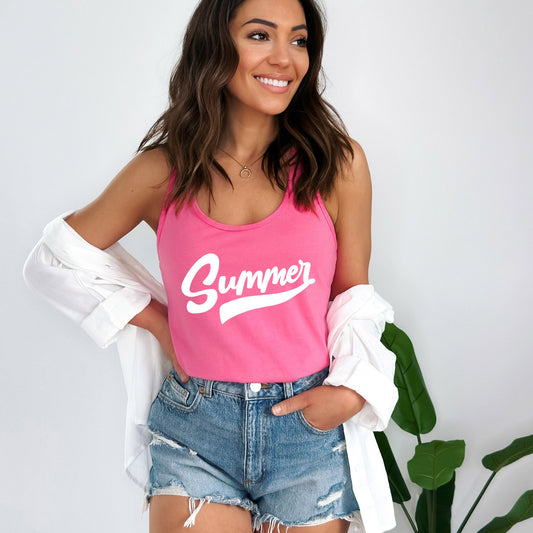 Retro Summer | Racerback Tank