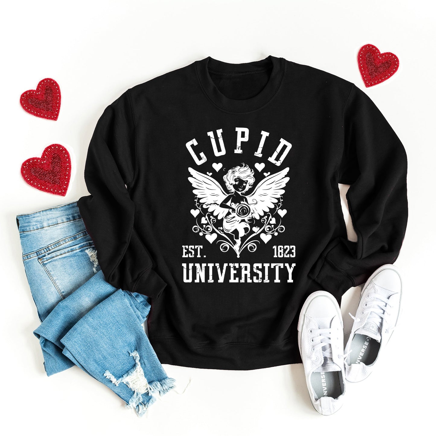 Cupid Distressed | Sweatshirt