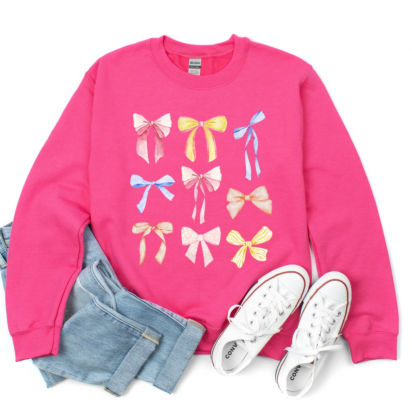Coquette Bow Chart | Sweatshirt